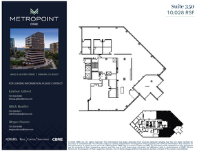 4600 S Ulster St, Denver, CO en alquiler Plano de la planta- Imagen 1 de 1