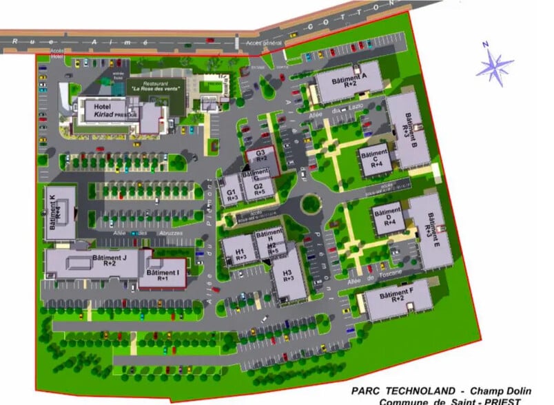 10 Rue Aimé Cotton, Saint-Priest en alquiler - Foto del edificio - Imagen 2 de 6