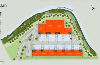 Etruria Valley, Stoke On Trent en alquiler Plano del sitio- Imagen 2 de 3