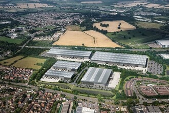Blaby Rd, Enderby, LEC - Aérea  vista de mapa