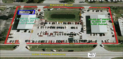 3165 N John Young Pky, Orlando, FL - VISTA AÉREA  vista de mapa