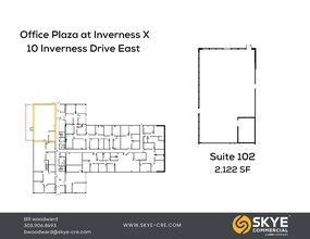 10 Inverness Dr E, Englewood, CO en alquiler Plano de la planta- Imagen 1 de 2