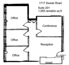 1717 Swede Rd, Blue Bell, PA en alquiler Plano de la planta- Imagen 1 de 1