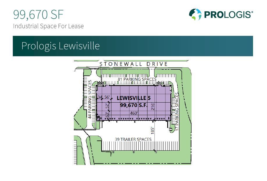 Stonewall Dr Building 5, Lewisville, TX en alquiler Plano del sitio- Imagen 1 de 1