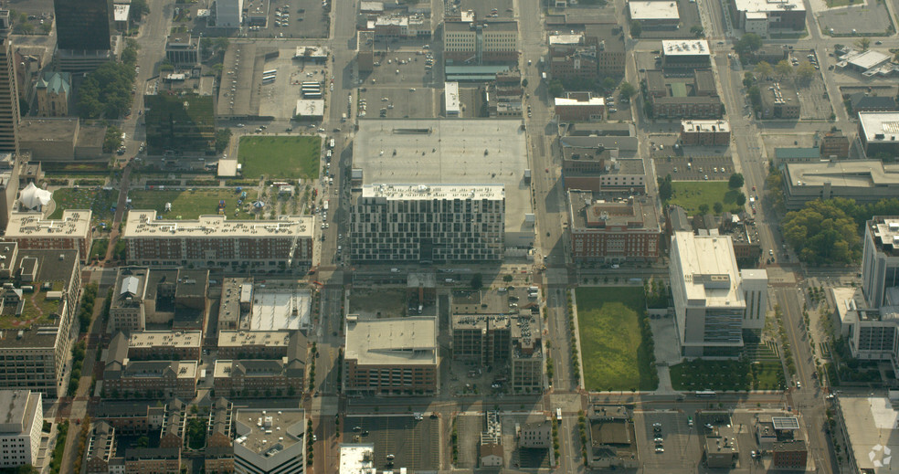 250 S High St, Columbus, OH en alquiler - Vista aérea - Imagen 2 de 10