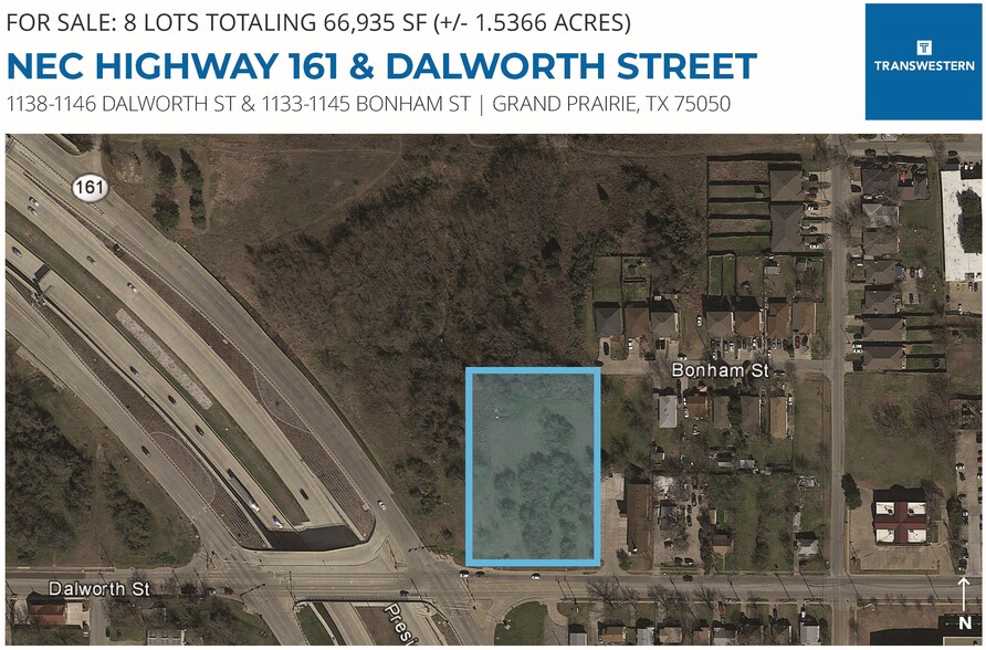 NEC Hwy 161 & Dalworth St, Grand Prairie, TX en venta - Foto del edificio - Imagen 1 de 1