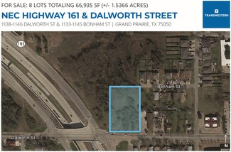 Más detalles para NEC Hwy 161 & Dalworth St, Grand Prairie, TX - Terrenos en venta