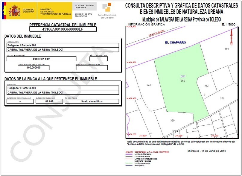 Polígono Peri 10, 1, Talavera de la Reina, Toledo en venta - Otros - Imagen 2 de 2