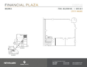 7730 E Belleview Ave, Greenwood Village, CO en alquiler Plano de la planta- Imagen 1 de 2