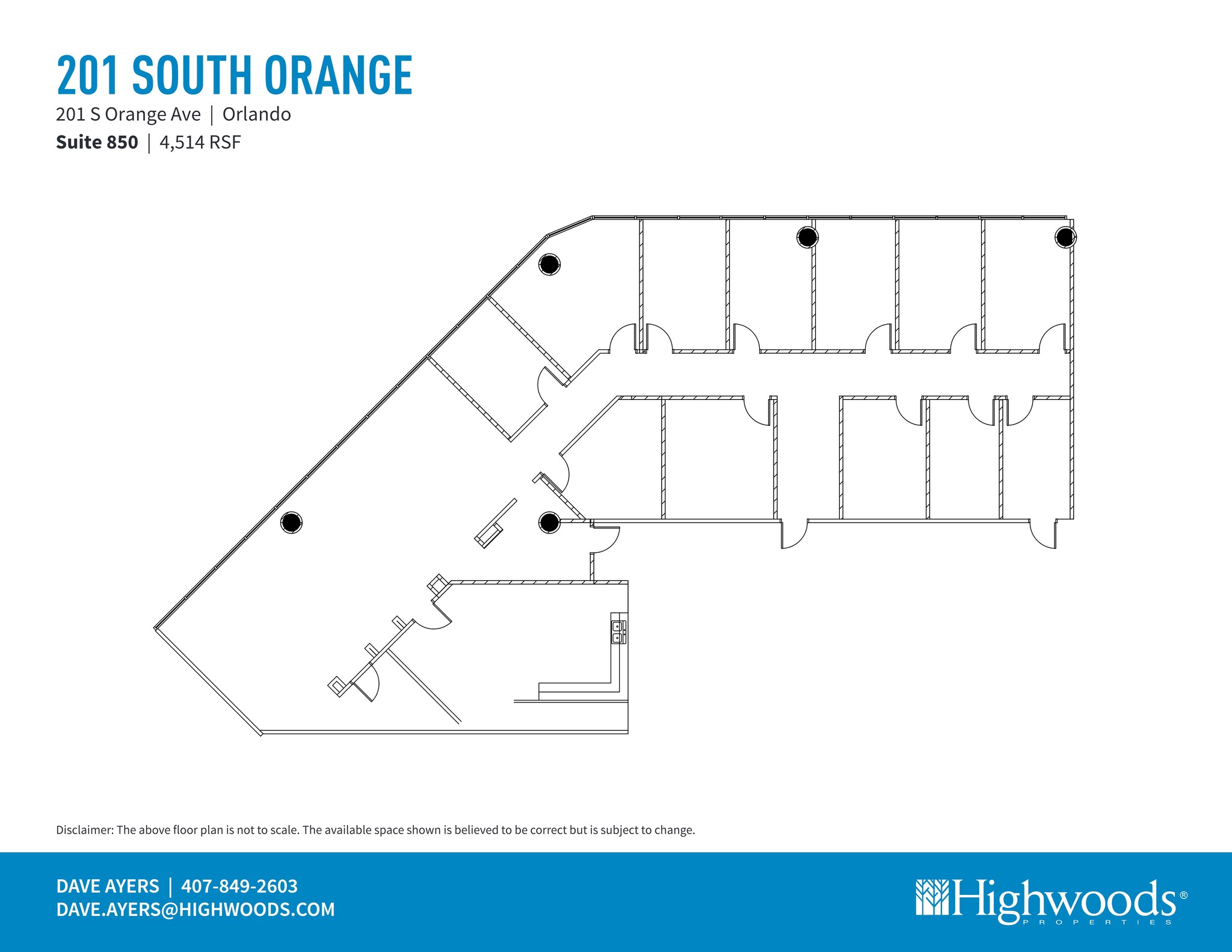 201 S Orange Ave, Orlando, FL en alquiler Plano del sitio- Imagen 1 de 1