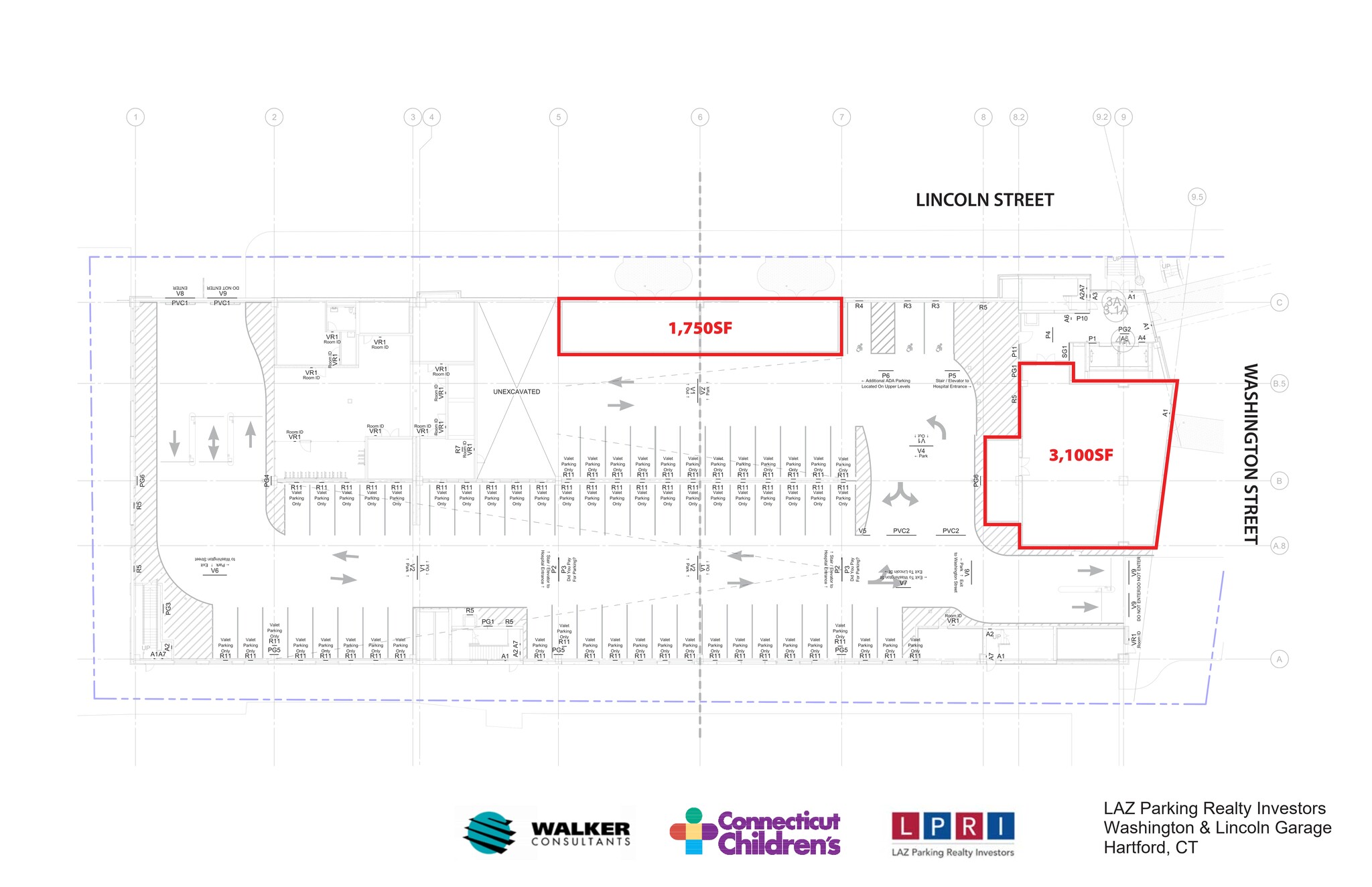 295 Washington St, Hartford, CT en alquiler Plano del sitio- Imagen 1 de 3