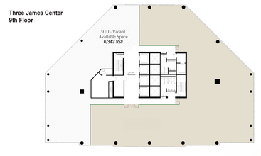 901 E Cary St, Richmond, VA en alquiler Plano de la planta- Imagen 1 de 5