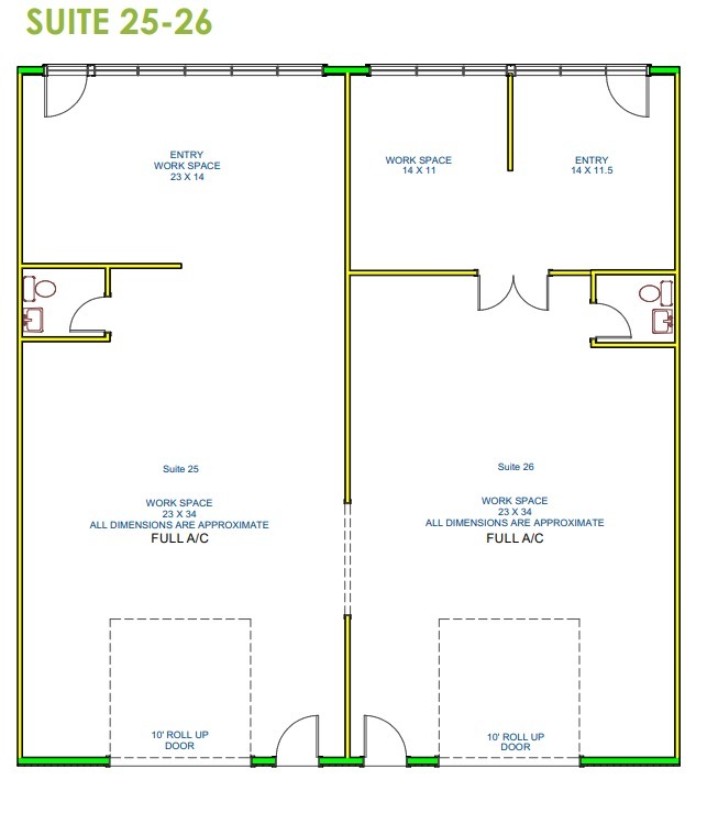 1835 E 6th St, Tempe, AZ en alquiler Plano de la planta- Imagen 1 de 1