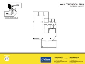 300 Continental Blvd, El Segundo, CA en alquiler Plano de la planta- Imagen 1 de 1