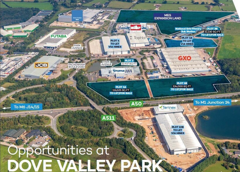 Dove Valley Park, Foston en venta - Foto del edificio - Imagen 2 de 4