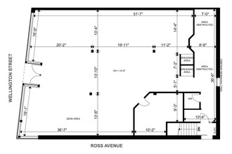 1337-1341 Wellington St W, Ottawa, ON en alquiler Plano de la planta- Imagen 2 de 11