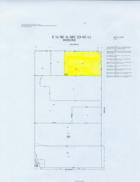 1400 S Wolf Rd, Wheeling, IL en alquiler - Plano de solar - Imagen 2 de 9