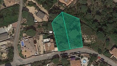 Maçanet de la Selva, GER - AÉREA  vista de mapa