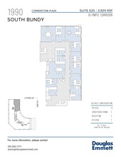 1990 S Bundy Dr, Los Angeles, CA en alquiler Plano de la planta- Imagen 1 de 1