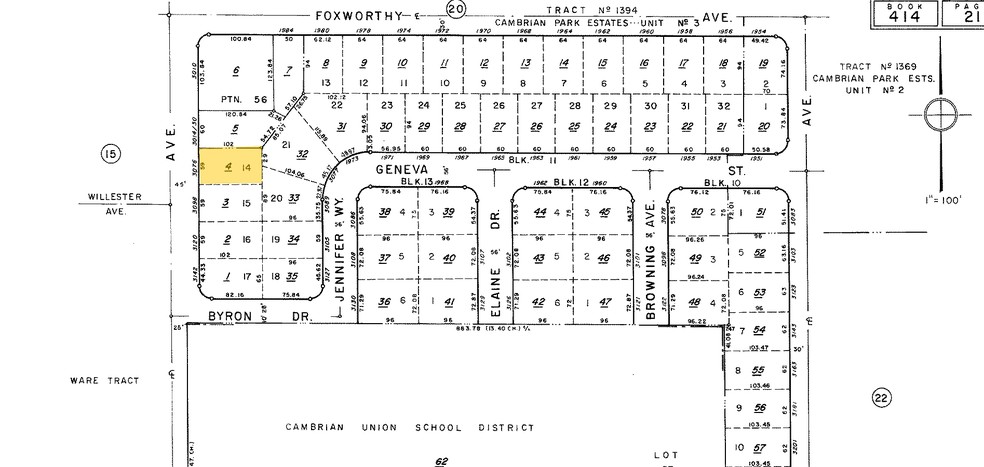 3076 Union Ave, San Jose, CA en venta - Plano de solar - Imagen 3 de 31