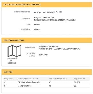 Más detalles de Proc. Simplificado, 119, Cullera - Terreno en venta