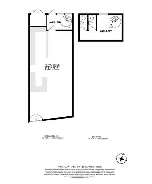 4 Cambridge St, Farnham en alquiler - Plano de la planta - Imagen 3 de 3