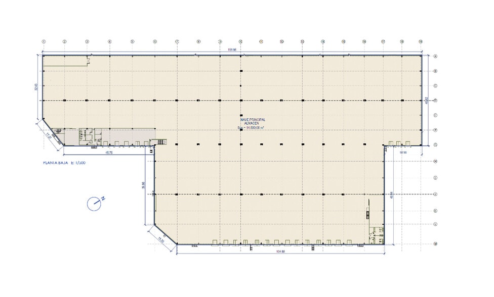 Carretera Nacional 1, 25, San Agustín del Guadalix, Madrid en alquiler - Plano de planta tipo - Imagen 2 de 13