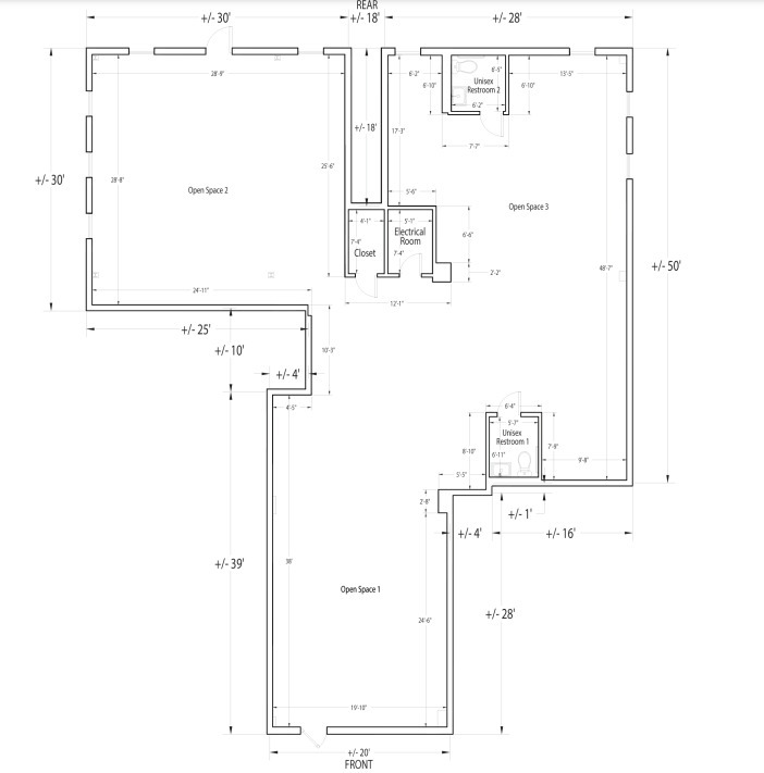 1600 Perrineville Rd, Cranbury, NJ en alquiler Plano de la planta- Imagen 1 de 1