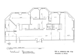 405 N Wabash Ave, Chicago, IL en alquiler Plano de la planta- Imagen 1 de 6