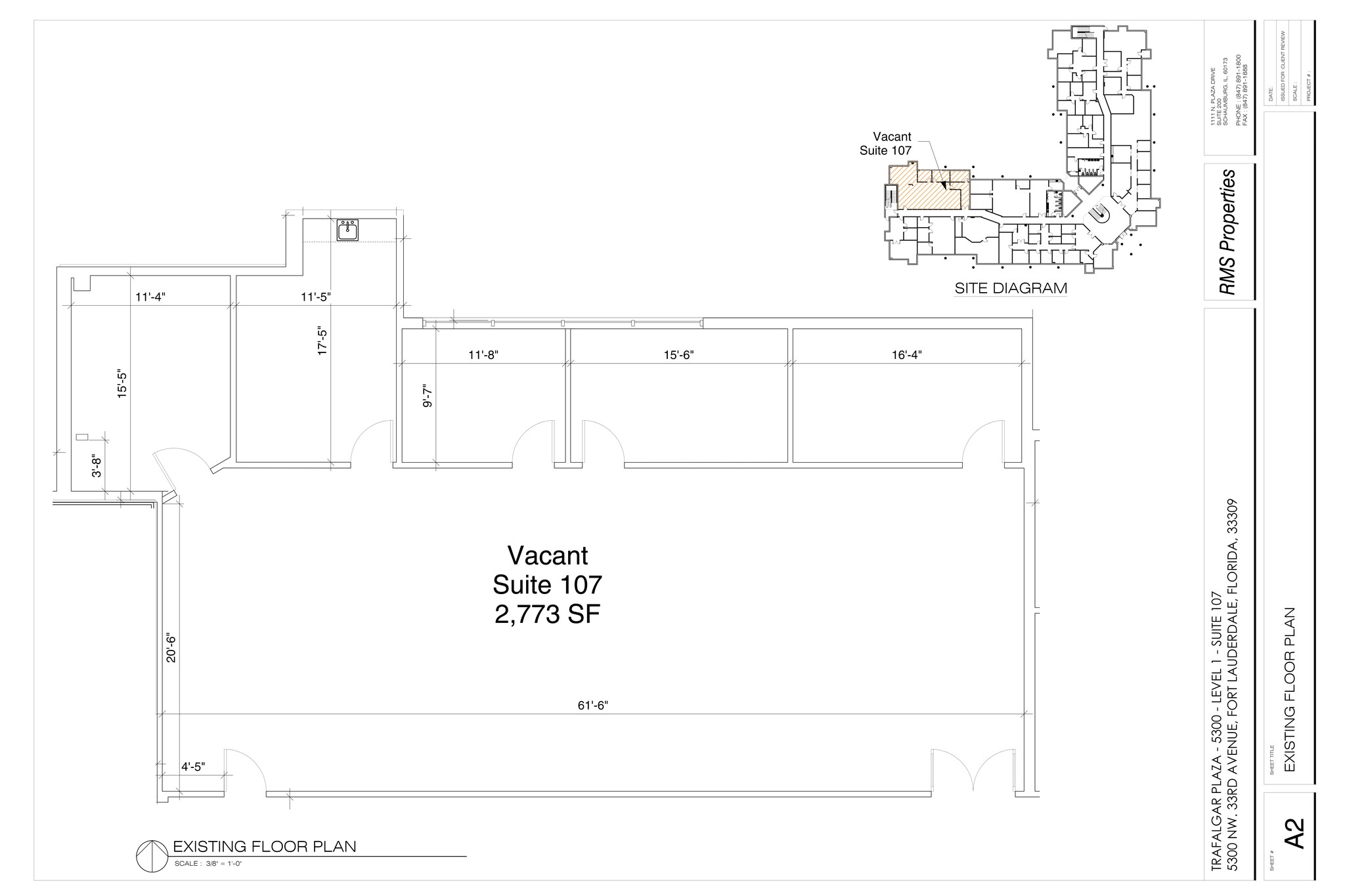 5300 NW 33rd Ave, Fort Lauderdale, FL en alquiler Plano del sitio- Imagen 1 de 1