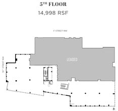 950 F St NW, Washington, DC en alquiler Plano de la planta- Imagen 1 de 1
