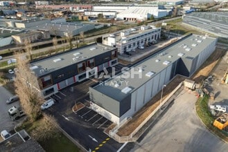 Saint-Quentin-Fallavier - AÉREA vista de mapa