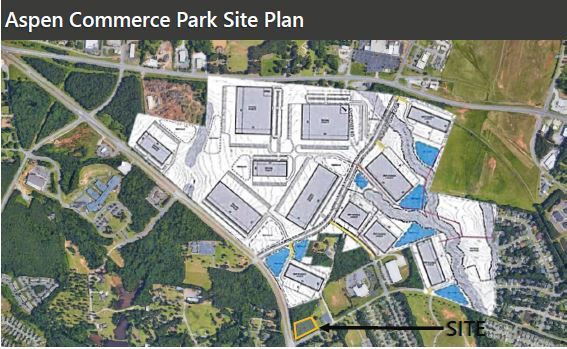 Heckle Blvd & Hollis Lake Rd, Rock Hill, SC en venta - Plano del sitio - Imagen 2 de 3