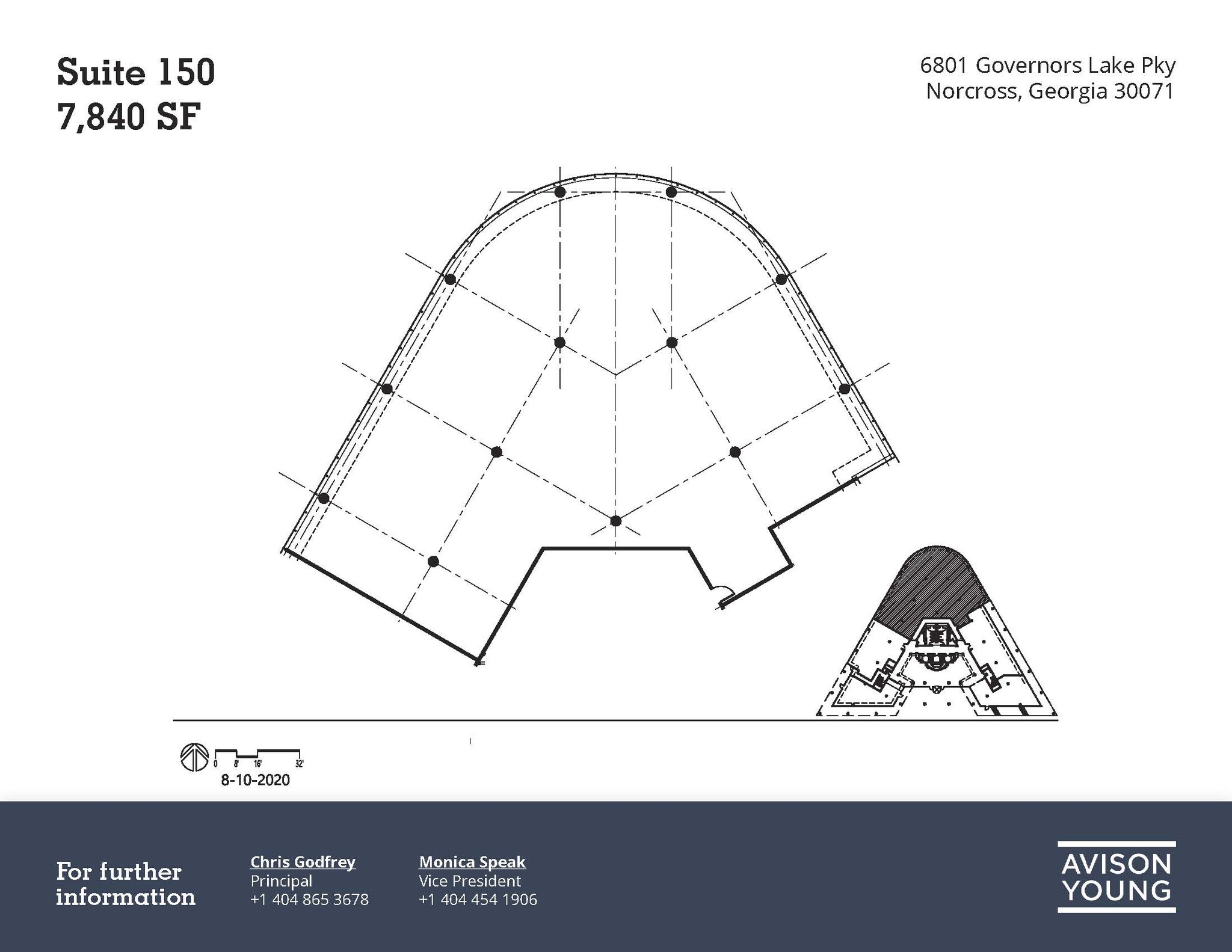 6801 Governors Lake Pky, Peachtree Corners, GA en alquiler Plano de la planta- Imagen 1 de 5