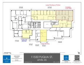 11550 Fuqua St, Houston, TX en alquiler Plano de la planta- Imagen 1 de 1