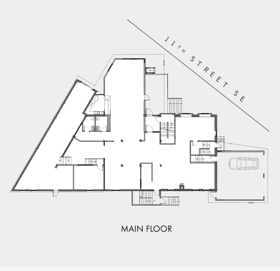 1015 11 St SE, Calgary, AB en venta Plano de la planta- Imagen 1 de 1