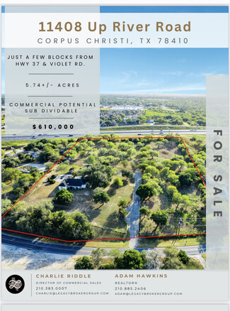 Más detalles para 11408 Up River Rd, Corpus Christi, TX - Terrenos en venta