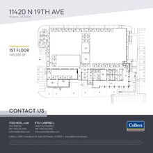 11420 N 19th Ave, Phoenix, AZ en venta Plano de la planta- Imagen 1 de 1