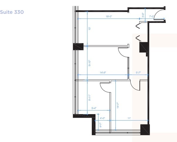 1819 Boul René-Lévesque O, Montréal, QC en alquiler Plano de la planta- Imagen 1 de 1