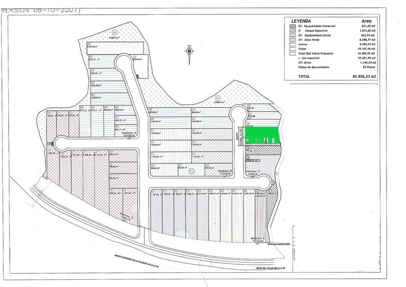Calle Santiago Carrillo, 8, Láchar, Granada en venta - Plano del sitio - Imagen 2 de 5