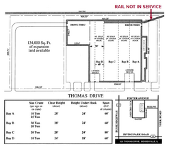 520 Thomas Dr, Bensenville, IL en alquiler Plano de la planta- Imagen 1 de 1