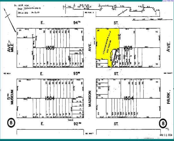 40 E 94th St, New York, NY en alquiler - Plano de solar - Imagen 2 de 10