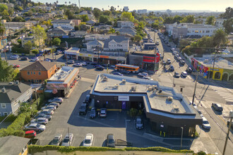 3827 W Sunset Blvd, Los Angeles, CA - VISTA AÉREA  vista de mapa - Image1