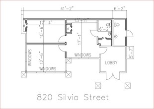 800 Silvia St, Ewing, NJ en alquiler Plano de la planta- Imagen 1 de 1