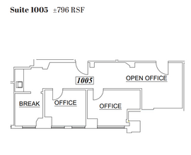 1624 Franklin St, Oakland, CA en alquiler Plano de la planta- Imagen 1 de 1