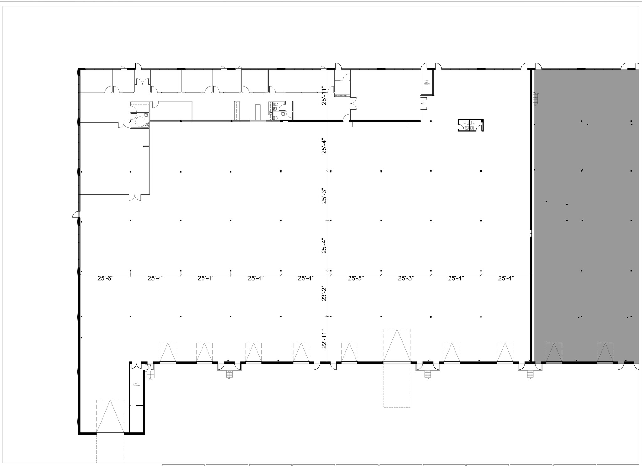 585-625 Av Meloche, Dorval, QC en alquiler Plano del sitio- Imagen 1 de 1