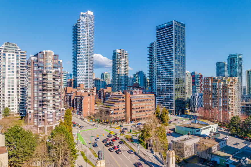 1380 Burrard St, Vancouver, BC en alquiler - Vista aérea - Imagen 3 de 7