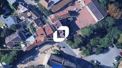 16-18 Rue Du Général Leclerc, Louveciennes, YVE - Aérea vista de mapa