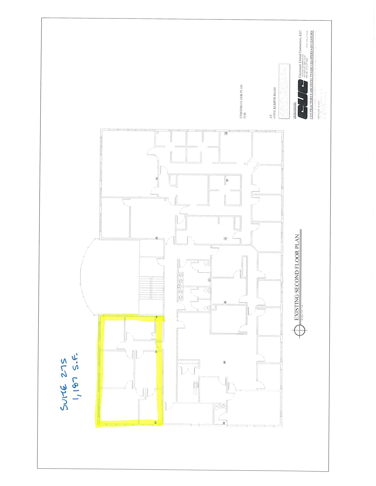 6355 E Kemper Rd, Sharonville, OH en alquiler Plano del sitio- Imagen 1 de 1