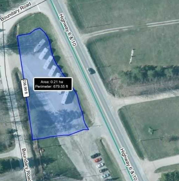 6 & 10 Hwy, Chatsworth, ON en alquiler - Plano del sitio - Imagen 1 de 6